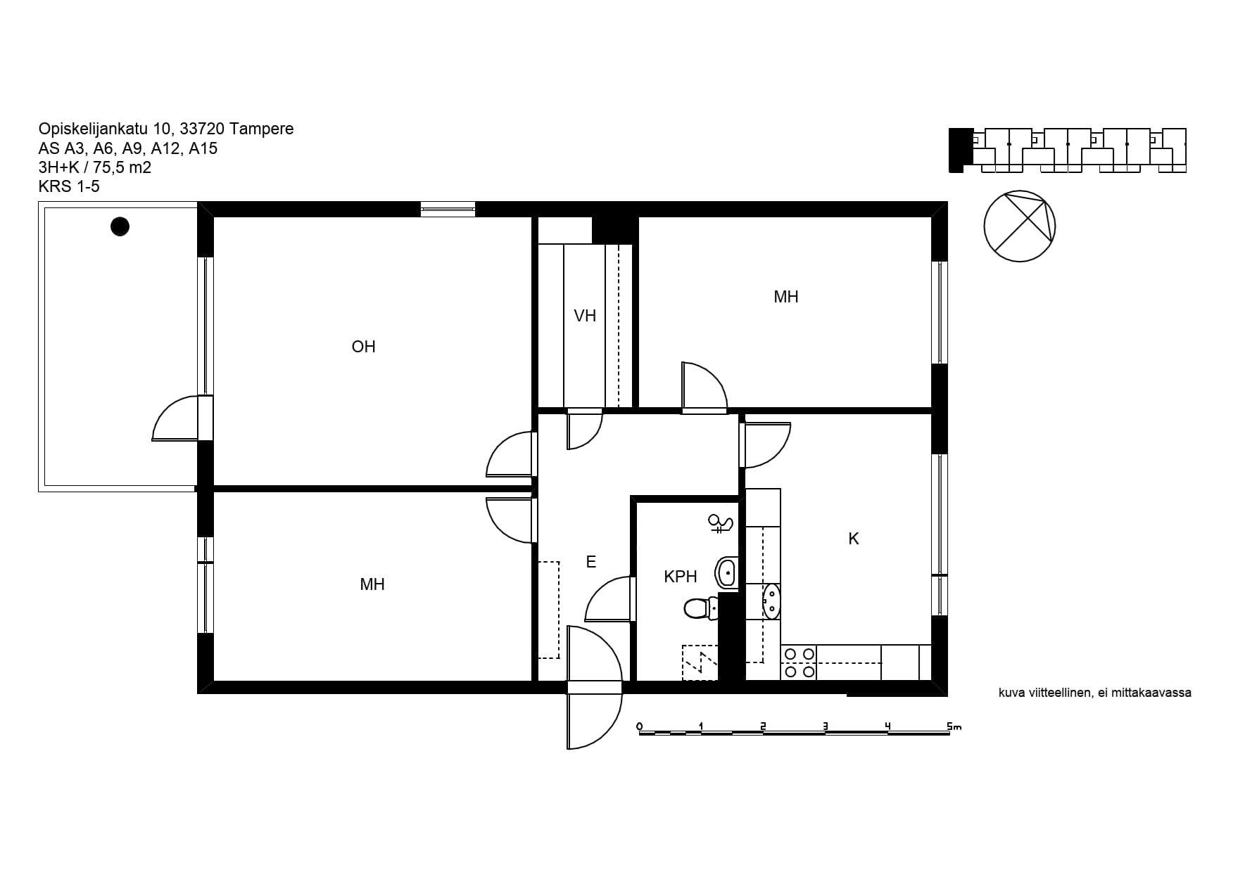 Opiskelijankatu 10 A 1