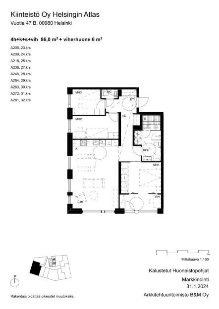 apartment at helsinki